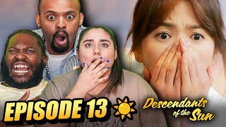 THIS CLIFFHANGER l Descendants of the Sun Ep 13 REACTION [upl. by Lauber]