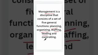 Meaning of Management selfstudy179 management selfeducationonline [upl. by Aizti]