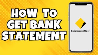 How to Get Bank Statement CommBank App [upl. by Templer32]