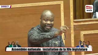 Guy Marius quotcontestequot la candidature de El Malick Ndiaye et enflamme lhémicycle [upl. by Oren]