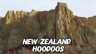 New Zealand Hoodoos  Clay Cliffs Scenic Area [upl. by Nita]