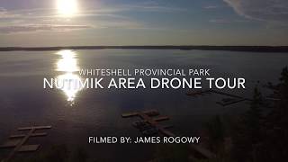 Nutimik Lake Area Drone Tour  DJI Phantom Drone Video [upl. by Annairba445]