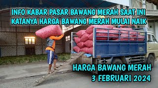 Info kabar harga bawang merah hari ini 3 Februari 2024 [upl. by Naveb]