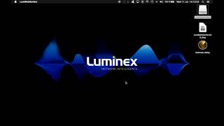 Luminex LumiNet Monitor User Guide 212 First launch [upl. by Lindsay]