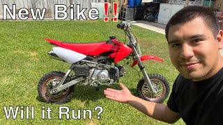 Buying and Fixing 110cc Pit Bike [upl. by Aliakam54]