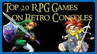 Top 20 RPGs on Retro Consoles [upl. by Assenov]