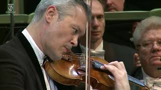 Jurowski amp Repin plays Gubaidulina Offertorium concerto for violin and orchestra [upl. by Aelahs]