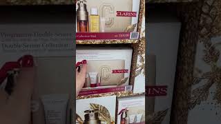 Take home our Double Serum Collection today 🎄 Clarins [upl. by Behlau]