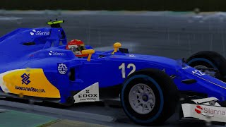 Assetto Corsa Sauber F1 TeamFerrari C35  Interlagos with Felipe Nasr [upl. by Annorah]