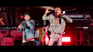 Linkin Park amp Machine Gun Kelly  Papercut Live Hollywood Bowl 2017 [upl. by Akinhoj]