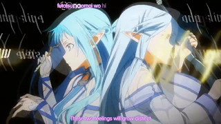 Sword Art Online Season2 OP2 With Lyrics HD [upl. by Aloivaf376]