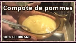 Compote de pommes maison facile et rapide [upl. by Hamel120]