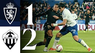 RESUMEN  Real Zaragoza 12 Castellón [upl. by Cassiani643]