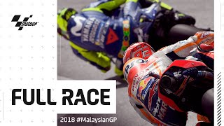 2018 MalaysianGP  MotoGP™ Full Race [upl. by Maharba]