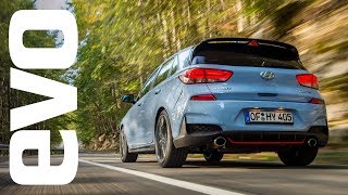 Hyundai i30 N first drive Mégane RS beware the new kid on the block  evo REVIEW [upl. by Ativak]