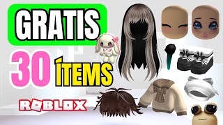 30 ITEMSPELOS y ROPA GRATIS en Roblox UGC LIMITEDS FÁCILES [upl. by Ahsenyt811]