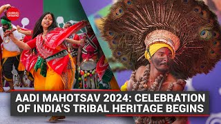 Aadi Mahotsav 2024 Celebration of Indias tribal heritage begins [upl. by Morgun]