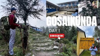 Kathmandu to Dhunche DAY 1 Gosaikunda A budget friendly Trek [upl. by Sibeal]