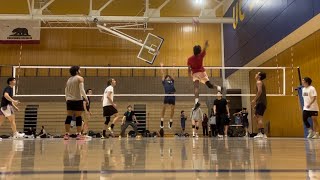 UCSB Open Advanced Intramural Volleyball 1118 Set 2 amp 3 [upl. by Bullough]