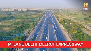 What makes the 14 lane DelhiMeerut expressway an Engineeing Marvel [upl. by Kimon]