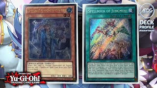 YuGiOh SPELLBOOK Deck Profile  POST OCTOBER 2022 BANLIST  SPELLBOOK OF JUDGMENT is back [upl. by Nahsez]