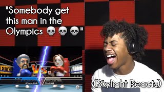 Everyone Wanted The Smoke With This Dude  MATT Vs ALFONSO Wii Sports Boxing  Skylight Reacts [upl. by Nadnerb]