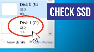 How to Check If You Have an SSD or HDD on Windows 10 [upl. by Doralin]