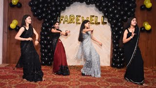 FAREWELL DANCE PERFORMANCE SAUDA KHARA KHARA  SAWAN MEIN LAG GYI TIP TIP BARSA  JALEBI BABY [upl. by Gnanmas]