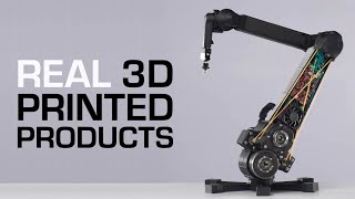 26 Million Robot Arm Real 3D Printed Products [upl. by Betthezel]