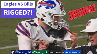 60 MISSED CALLS  Was the EAGLES vs BILLS game RIGGED TOP 10 WORST CALLS amp PlaybyPlay 2023 [upl. by Anilegna]