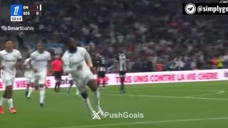 Jonathan Rowe Goal Marseille vs Angers 11 All Goals and Extended Highlights [upl. by Emarej]