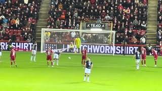 Aberdeen vs Dundee Penalty Miss [upl. by Konyn32]