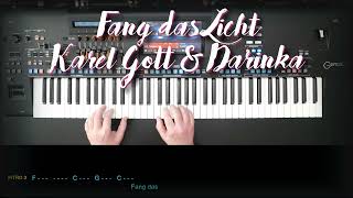 Fang das Licht  Karel Gott amp Darinka Cover eingespielt mit titelbezogenem Style auf Genos 2 [upl. by Aryek935]