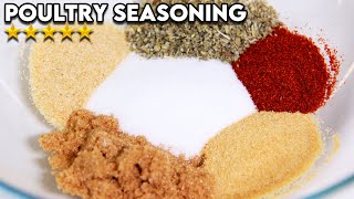 Homemade Poultry Seasoning Recipe  For Turkey amp Chicken [upl. by Eenaej761]