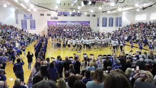 20191108 PNG school song Cherokee  mid county madness pep rally [upl. by Luapleahcim]