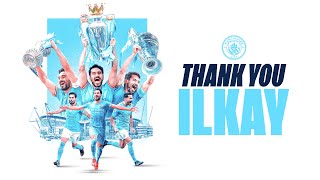 THANK YOU ILKAY 💙 Best bits of an INCREDIBLE 7 years as Gundogan departs for Barcelona [upl. by Zischke330]