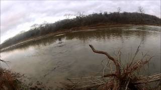 Go Pro Hero 2 HD river duck hunting Texaswmv [upl. by Gall]