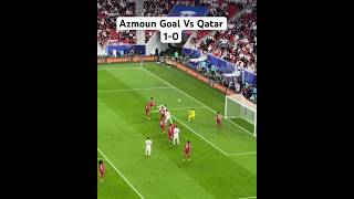 Sardar Azmoun Goal vs Qatar amp Iran vs Qatar 11 amp AsianCup amp 07022024 [upl. by Eseerahs]