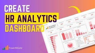 Creating an HR Analytics Dashboard in Power BI  100 Days of Power BI [upl. by Ahteres]