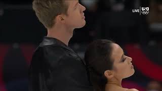 Madison Chock and Evan Bates  US Nationals 2022 RD [upl. by Egiedan]