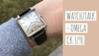 1940s Omega watch which looks like a Nomos Tetra  CK 3798 model [upl. by Opal]