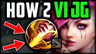 How to Vi Season 14 for Beginners Best BuildRunes Vi Guide Season 14  League of Legends [upl. by Aihsekal]