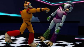 Freddy Destroys Chica  FNAF SECURITY BREACH [upl. by Strong]