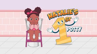 Natalie’s First Potty  Potty Training Video  Fun and Easy Potty Training Tips for Kids [upl. by Genie832]