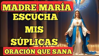 🌟 ORACIÓN MILAGROSA para los MOMENTOS DIFÍCILES – Confía en la VIRGEN de lo IMPOSIBLE 🙏 [upl. by Jezabella]