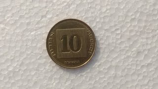 Israeli 10 Agorot Coin israel coin shorts [upl. by Rundgren]