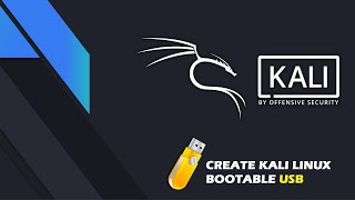 How to Create Bootable USB for Kali Linux OS  Linux Bootable Pen Drive [upl. by Dasya]