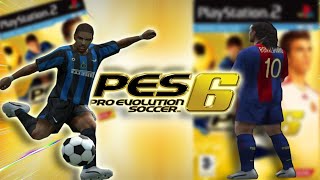 PES 6 el MEJOR JUEGO de la HISTORIA [upl. by Yriek]