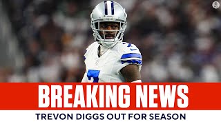 Cowboys CB Trevon Diggs tears ACL  CBS Sports [upl. by Eibber]