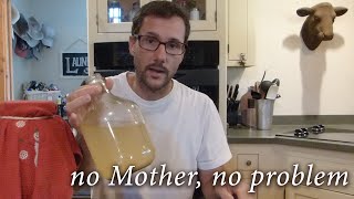 Apple Cider Vinegar ACV Made FROM SCRATCH [upl. by Derrek]